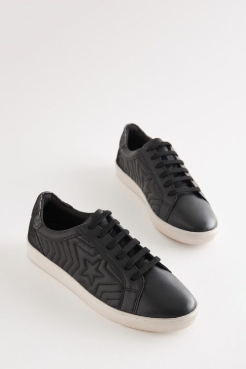 Signature Leather Padded Star Trainers