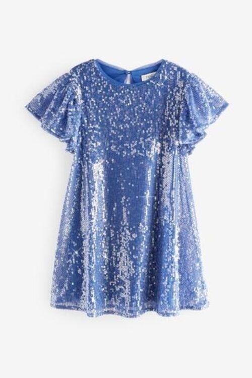 Sequin Dress – Blue