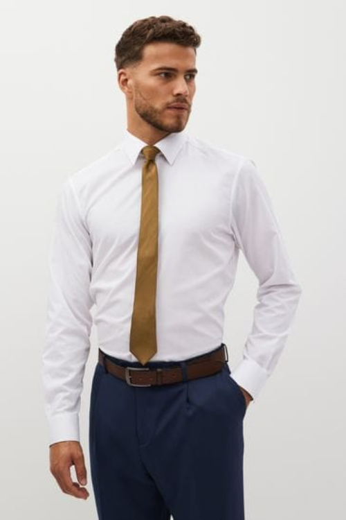 Next Regular Fit Formal Shirt and Tie