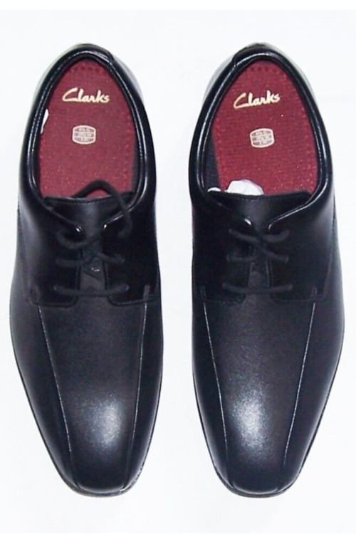 Clarks Leather Willis Lad Lace Up Shoe