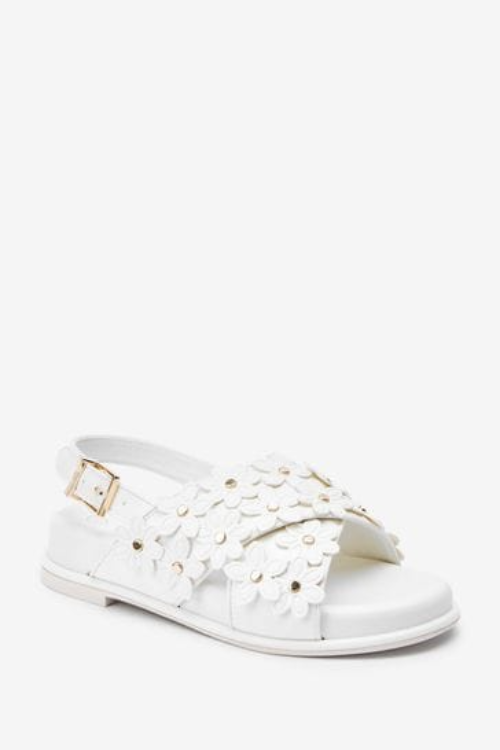 Baker By Ted Baker White Sandals