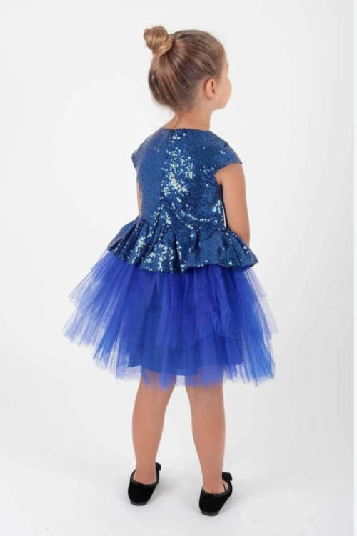 Ahengim Girls Sequined Trendy Dress