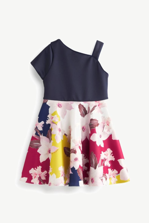 Baker By Ted Baker Glitch Print Scuba Dress