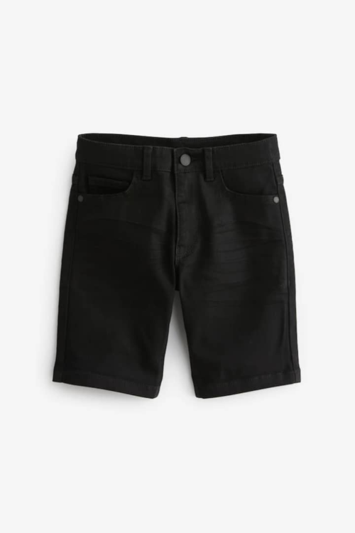 Next Black Denim Shorts