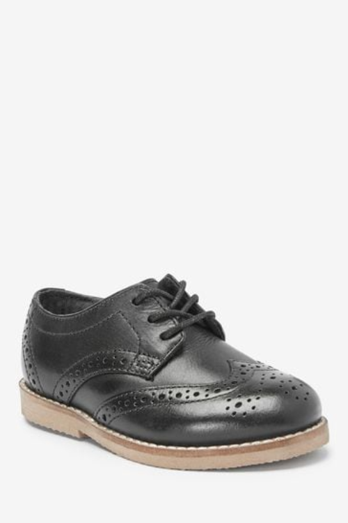 Next Leather Brogue Shoes