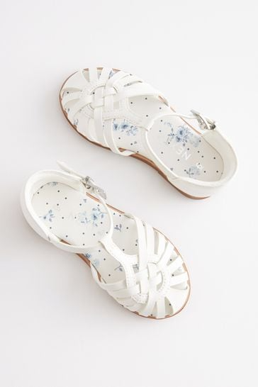 Next White Fisherman Sandals