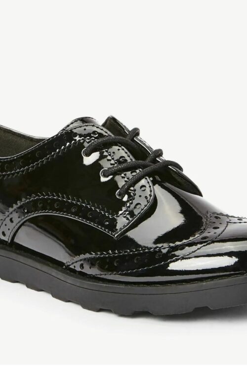 Black Patent Leather School Shoes