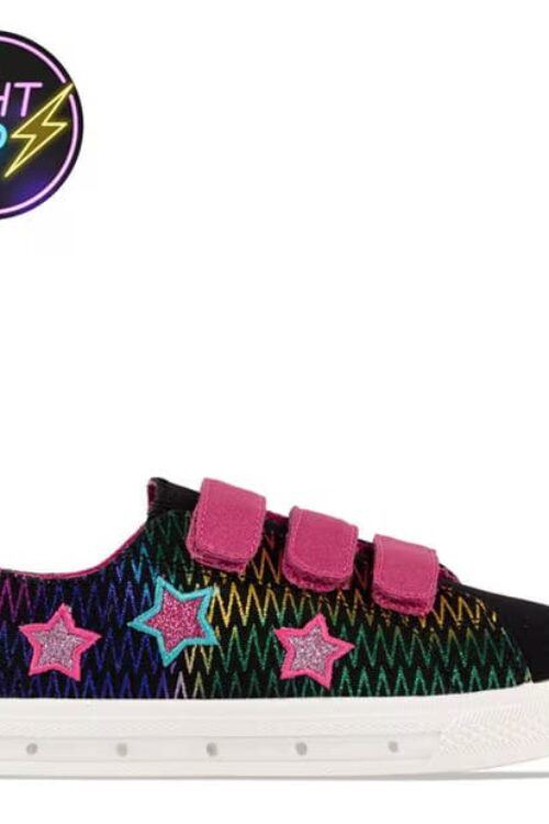 Fabric Light Up Sneakers