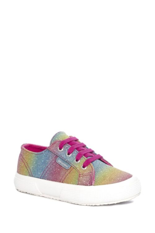 Pink Glitter Trainers