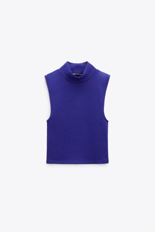 Zara High Neck T-shirt