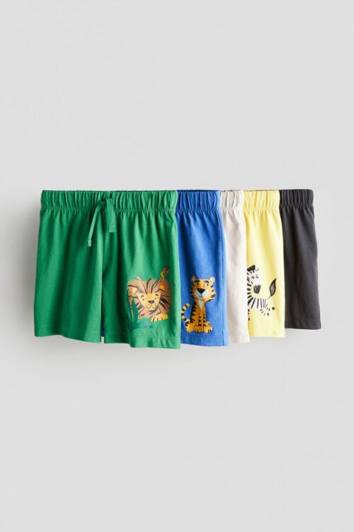 H & M 5-pack pull-on shorts