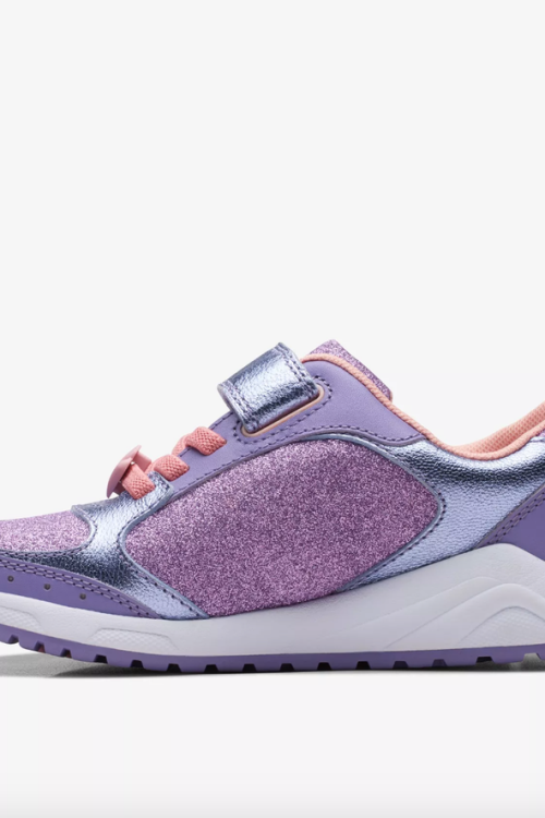 Clarks Aquatic Brill Kids Purple Combi