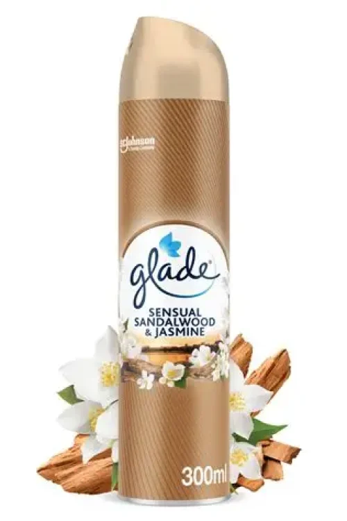 Glade Sensual Sandalwood & Jasmine Air Freshener – 300ml