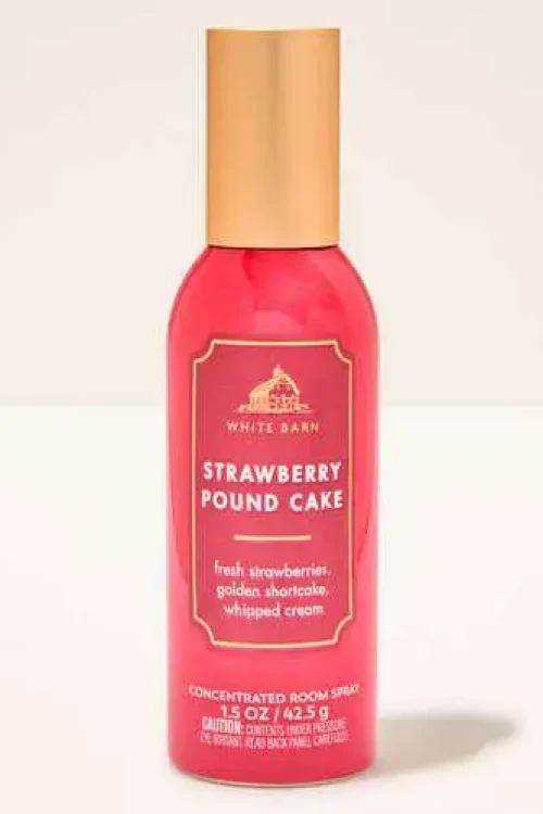 Bath & Body Works Strawberry Pound Cake Concentrated Room Spray – 42.5g / 1.5 oz