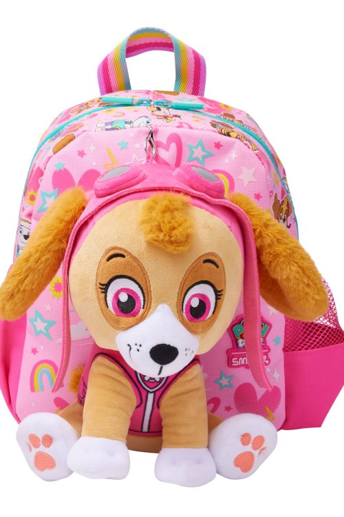 Smiggle Paw Patrol Teeny Tiny Backpack with Detachable Plush Toy