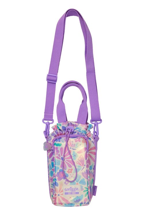 Smiggle Bloom Bottle Holder Bag With Strap Mix
